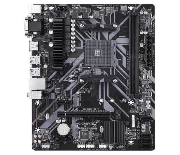 Gigabyte B450M S2H - 551751 - zdjęcie 2